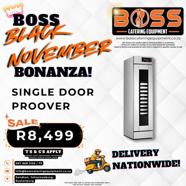 Single Door Proover (13 Tray) *BLACK FRIDAY*